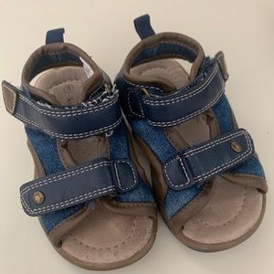 SOLD - Koala Kids Boys Toddler Navy Sandals Size 5